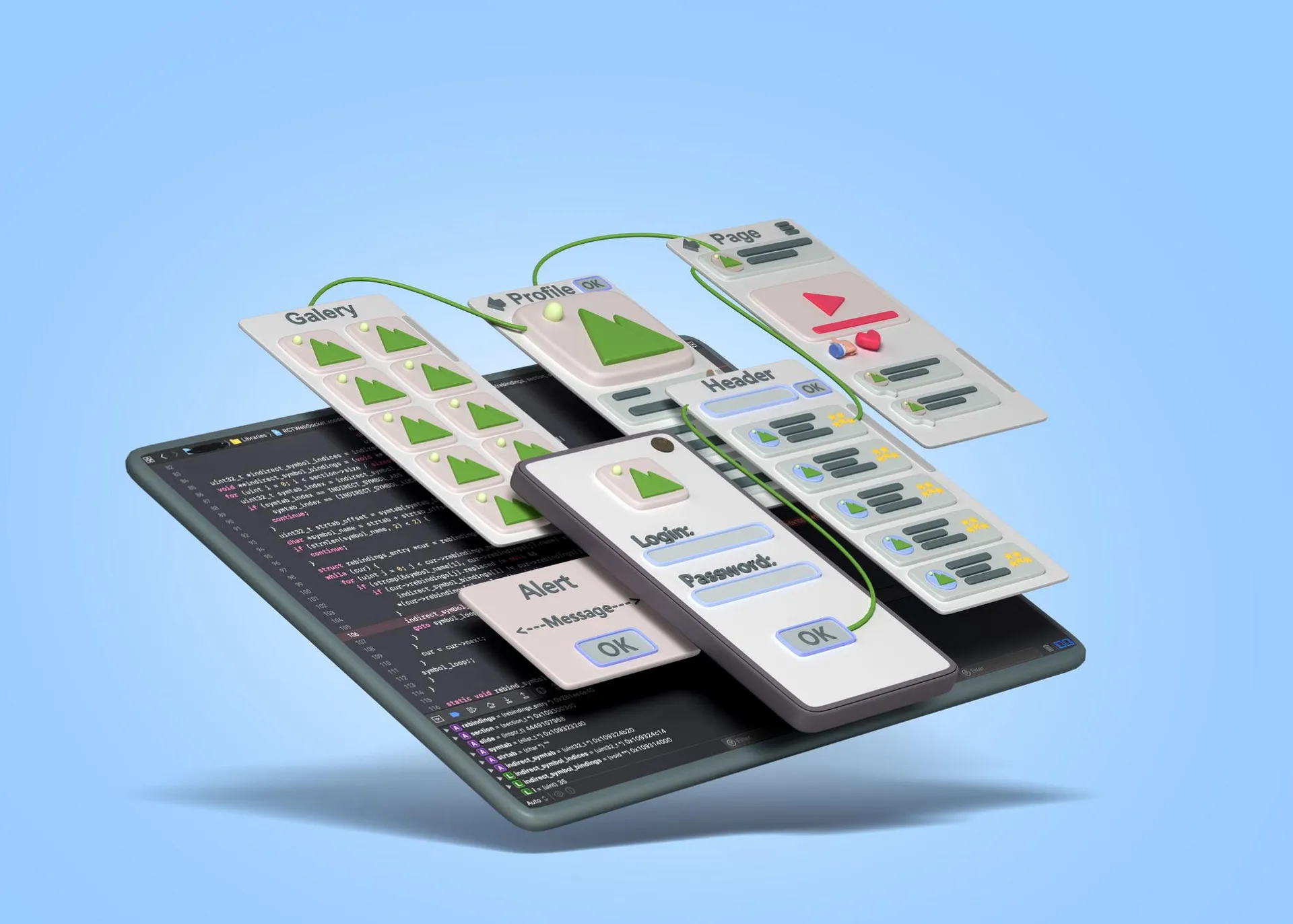 Mobile Application - Mobile project preview